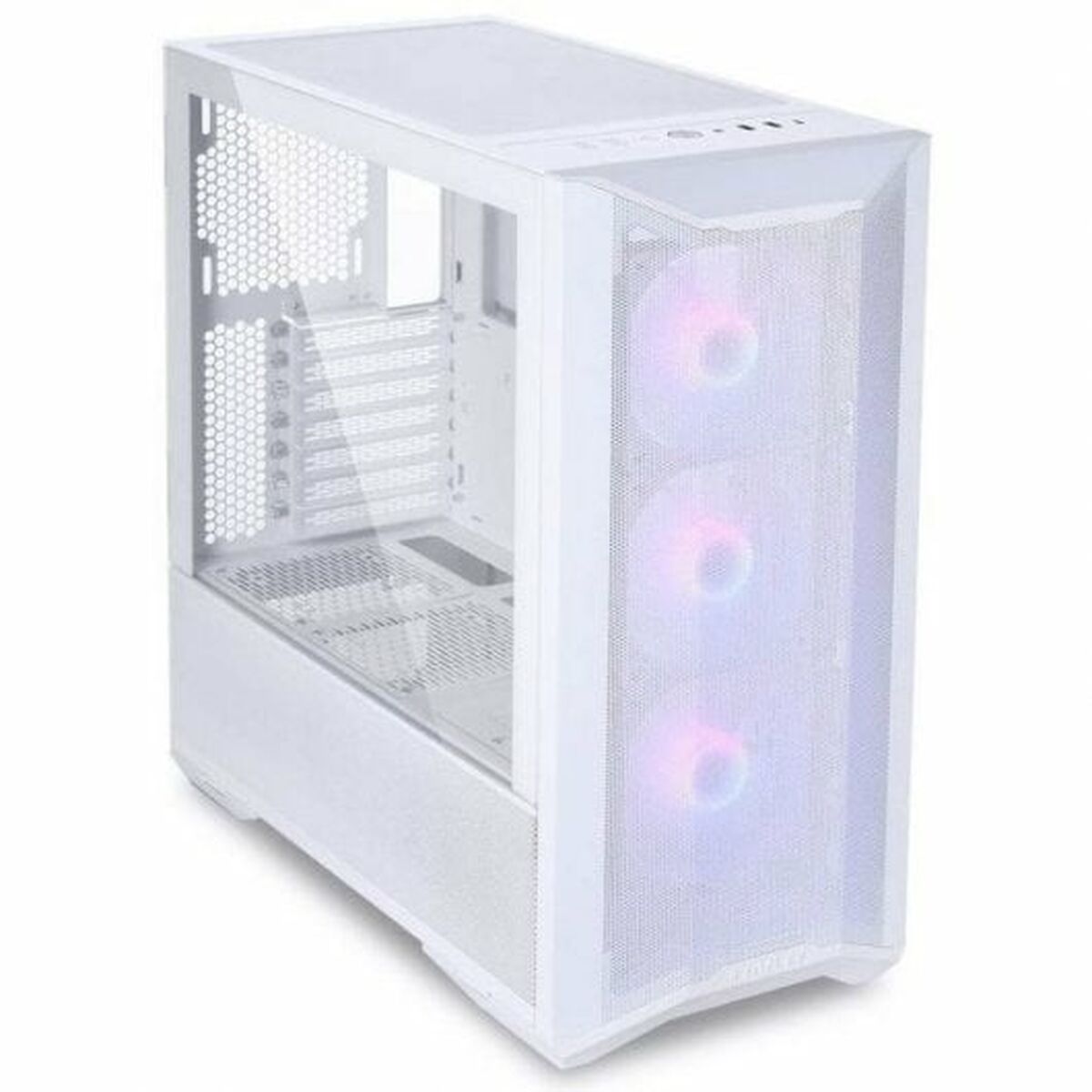 ATX Semitorn Lian-Li LANCOOL II MESH C RGB SNOW Vit Multicolour - 2