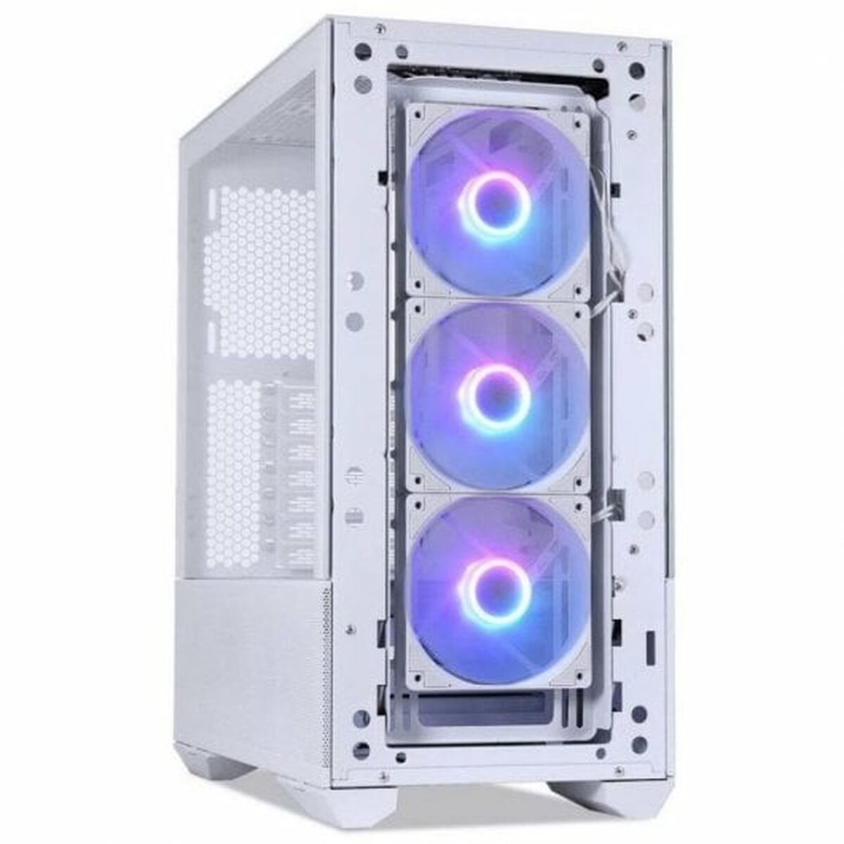 ATX Semitorn Lian-Li LANCOOL II MESH C RGB SNOW Vit Multicolour - 3