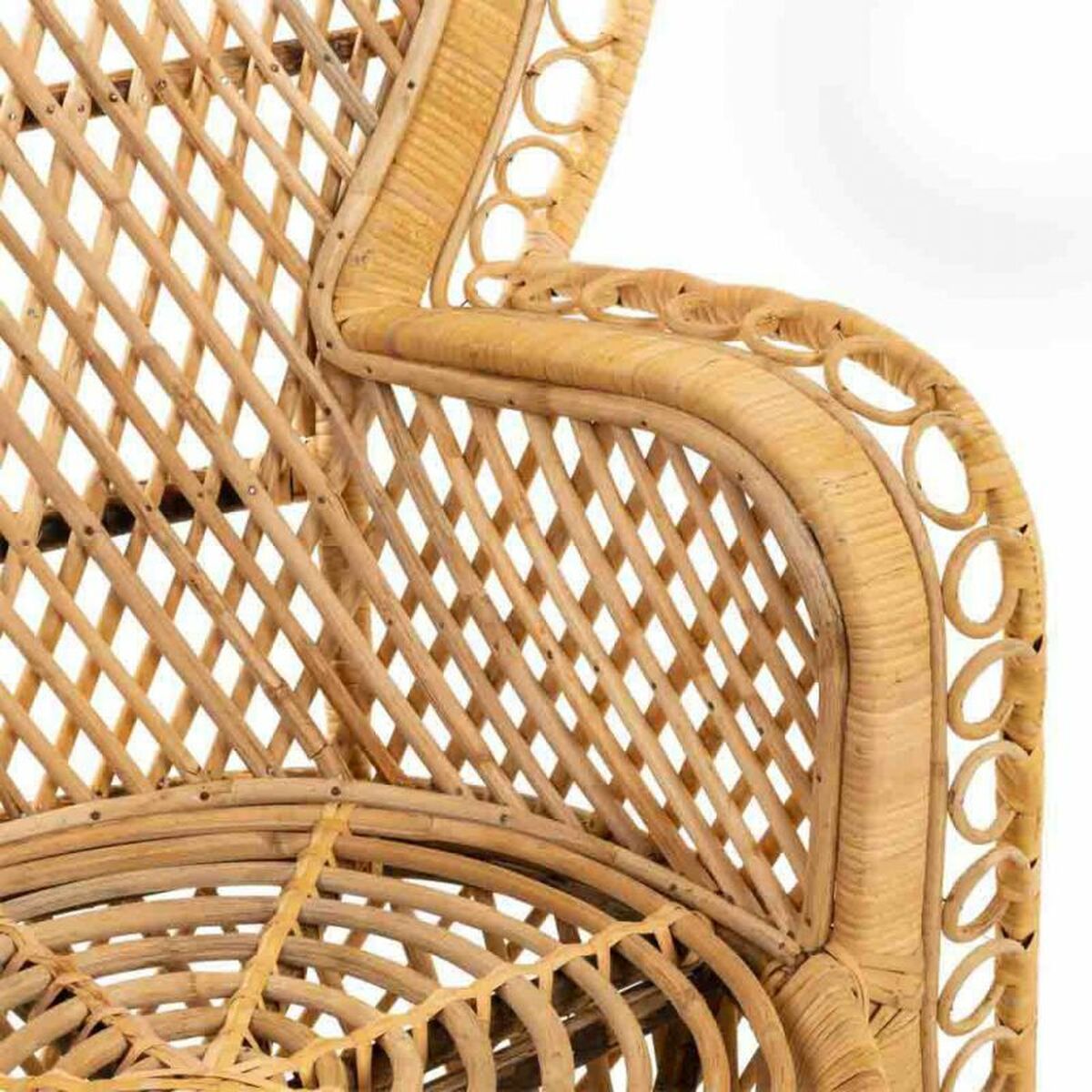 Fåtölj Alexandra House Living Naturell 49 x 140 x 96 cm - 6