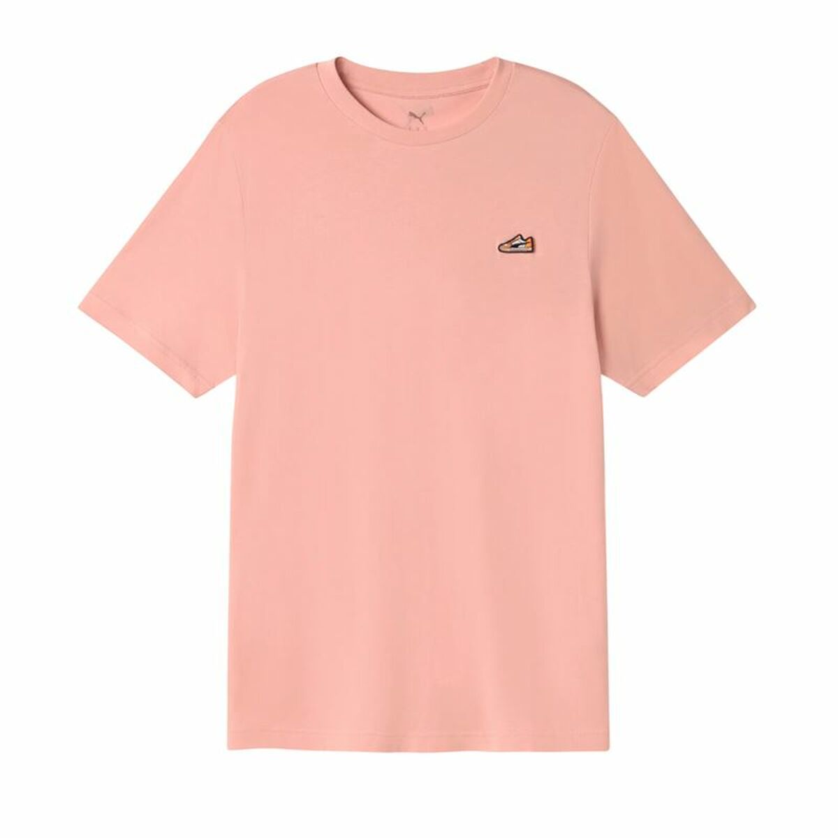 T-shirt med kortärm Herr Puma Rosa