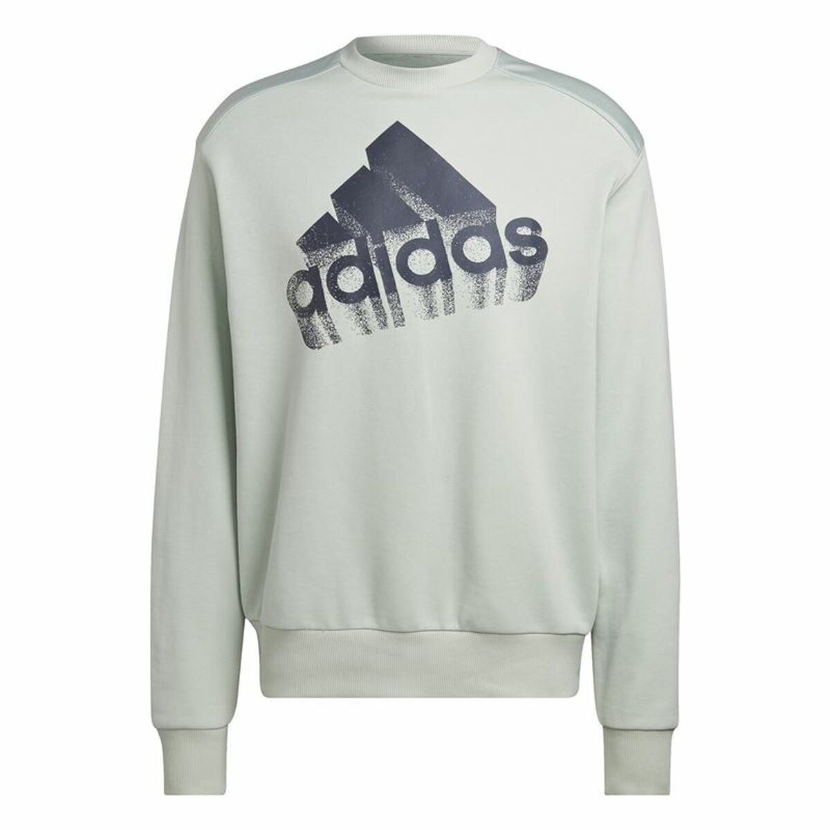 Tröja utan huva Unisex Adidas Essentials Brand Love Turkos - 5