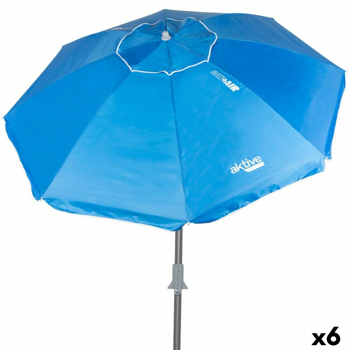 Paraply Aktive Blå 220 x 225 x 220 cm (6 antal)