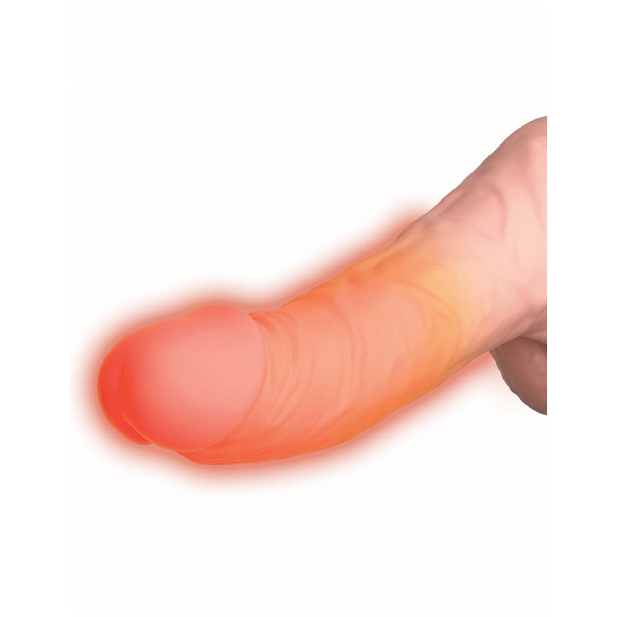 Realistisk dildo Pipedream King Cock Plus ABS TPE Ø 3,6 cm - 7