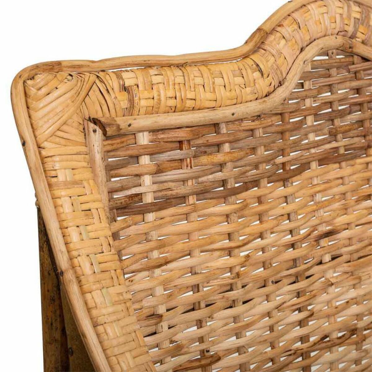 Fåtölj Alexandra House Living Naturell 48 x 99 x 64 cm - 7