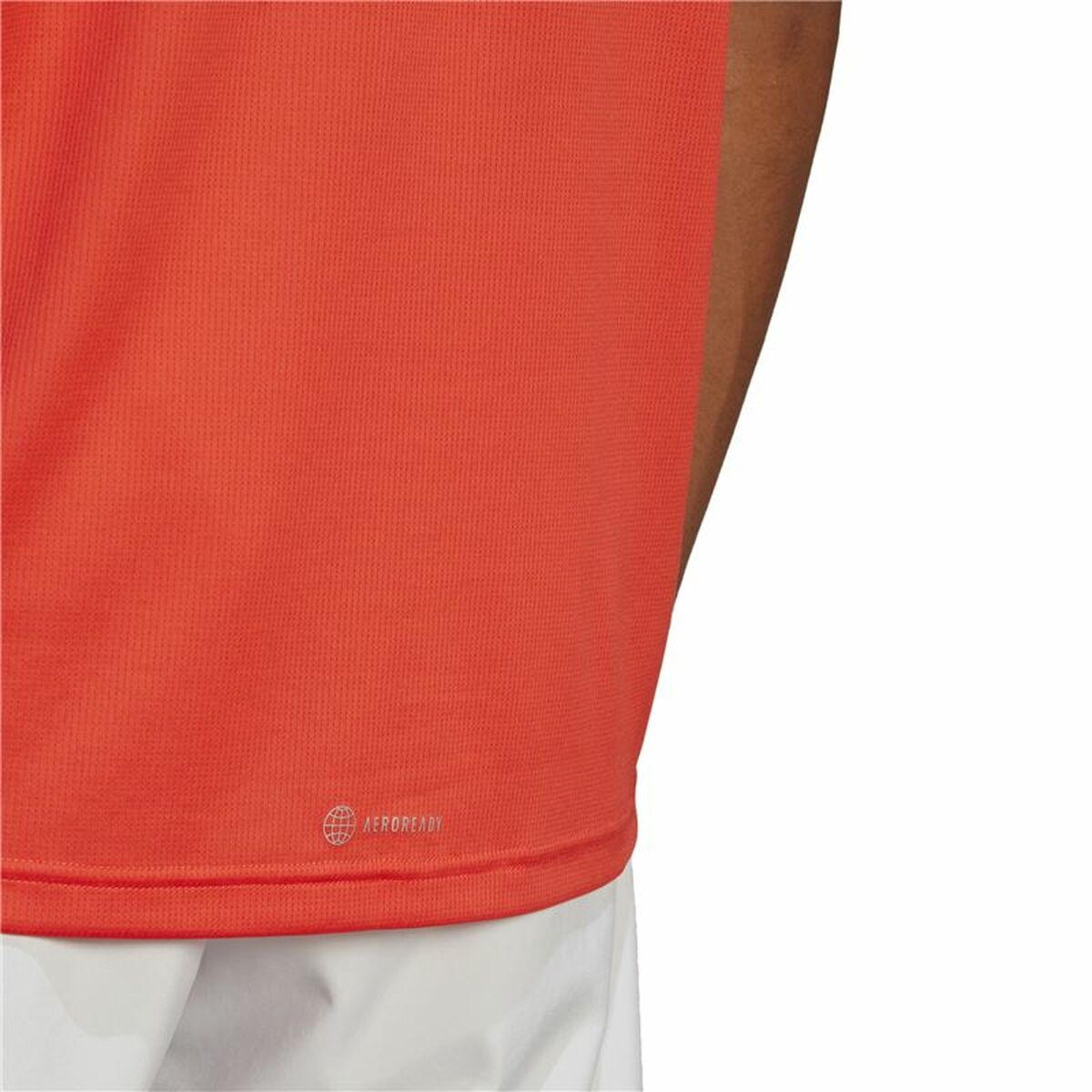 T-shirt med kortärm Herr Adidas Run It Orange - 8