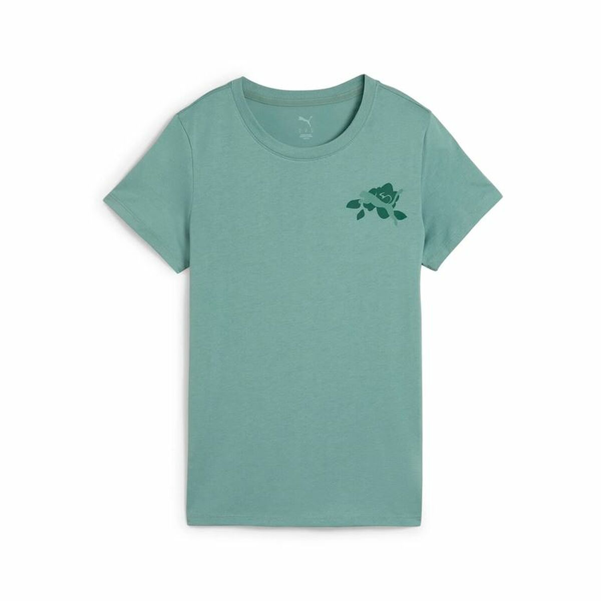 T-shirt med kortärm Dam Puma Graphics Train Conce Grön