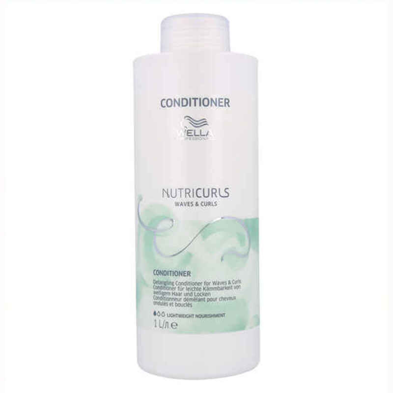 Balsam Wella Nutricurls Acondicionador 1 L