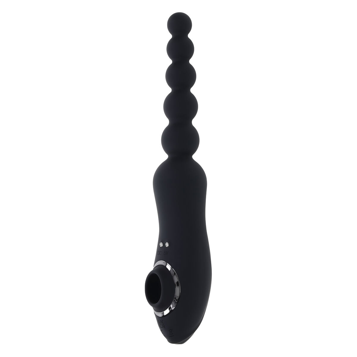 Anal vibrator Playboy Let it Bead Svart