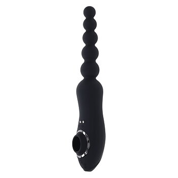 Anal vibrator Playboy Let it Bead Svart