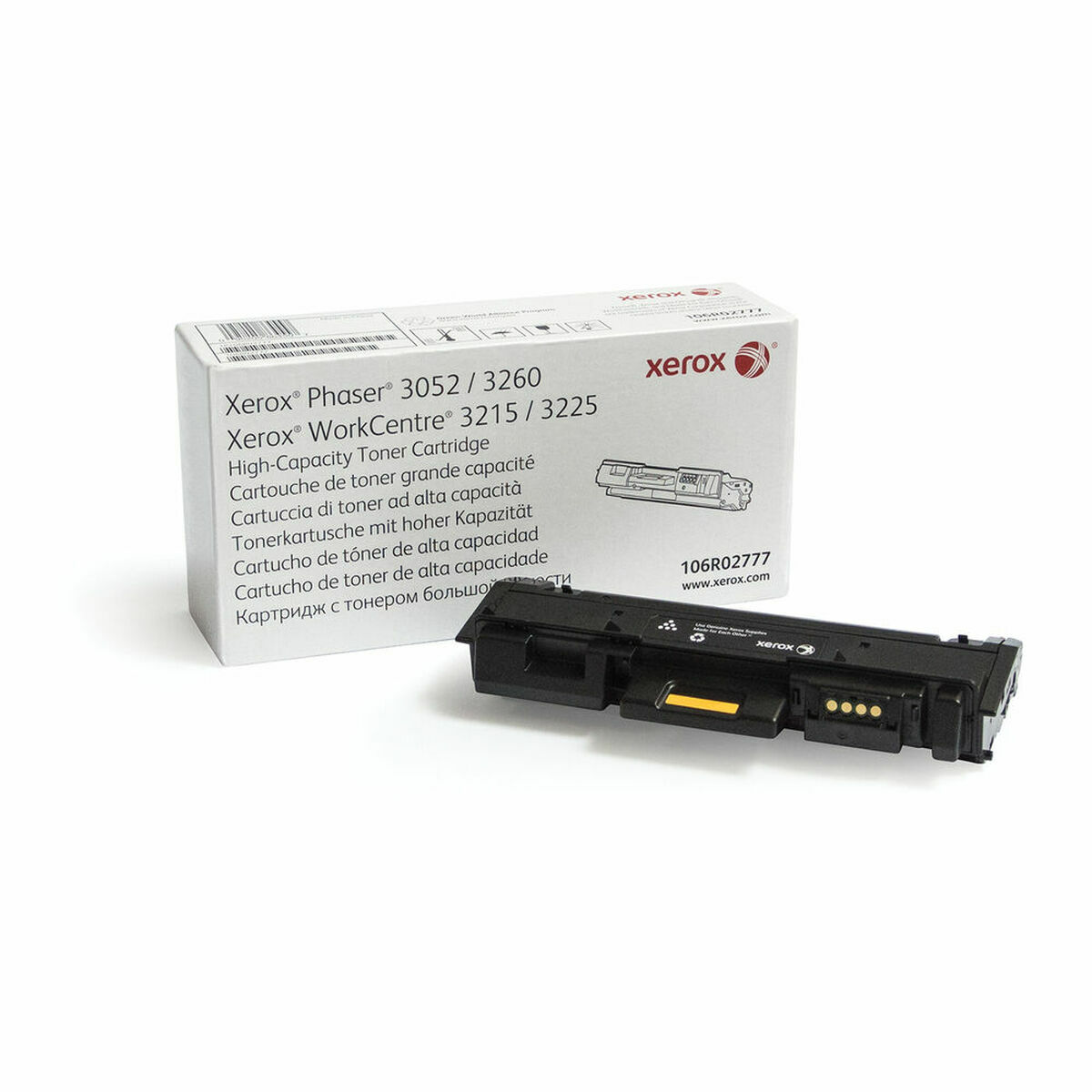 Kompatibel Toner Xerox 106R02777 Vit Svart - 2