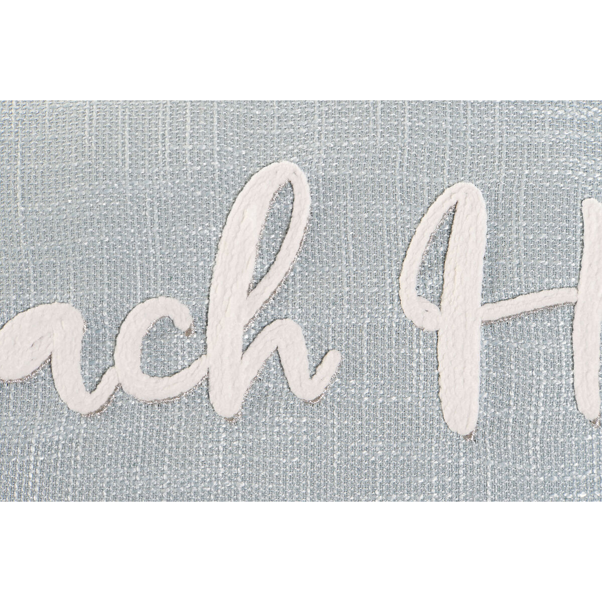 Kudde Home ESPRIT Beach Vit Himmelsblå Medelhavs 60 x 10 x 35 cm - 3