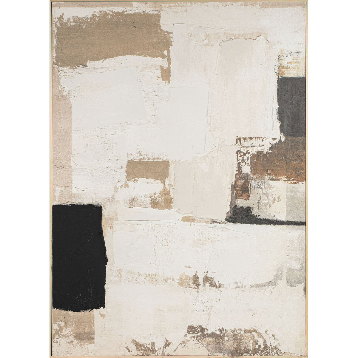 Kanvas Home ESPRIT Furu Kanvas 130 x 5 x 180 cm