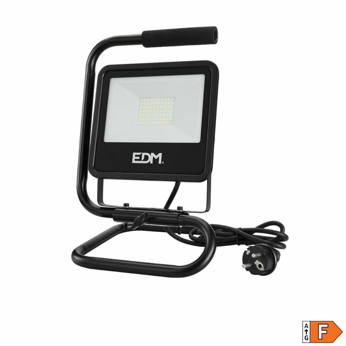 Floodlight/Projektorlampa EDM 70416 Black Series Svart F 50 W (6400 K) (6500K)