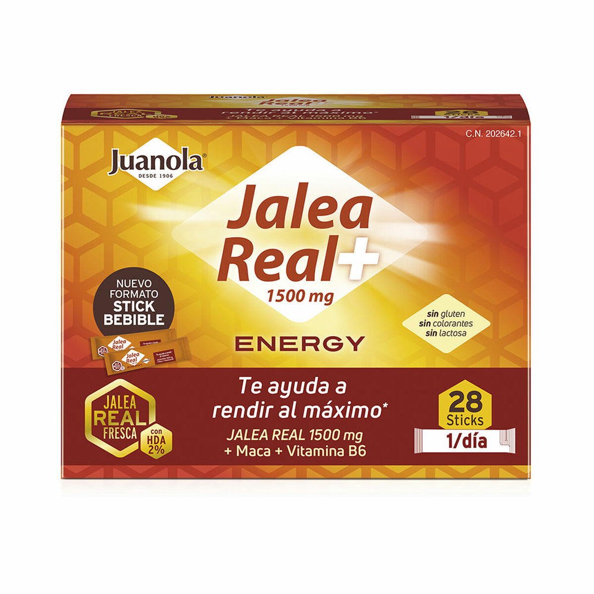 Gelé kunglig Juanola Energy Gelé kunglig 28 antal