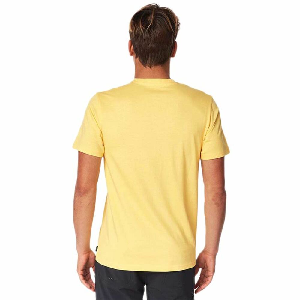 T-shirt med kortärm Herr Rip Curl Badge M - 5