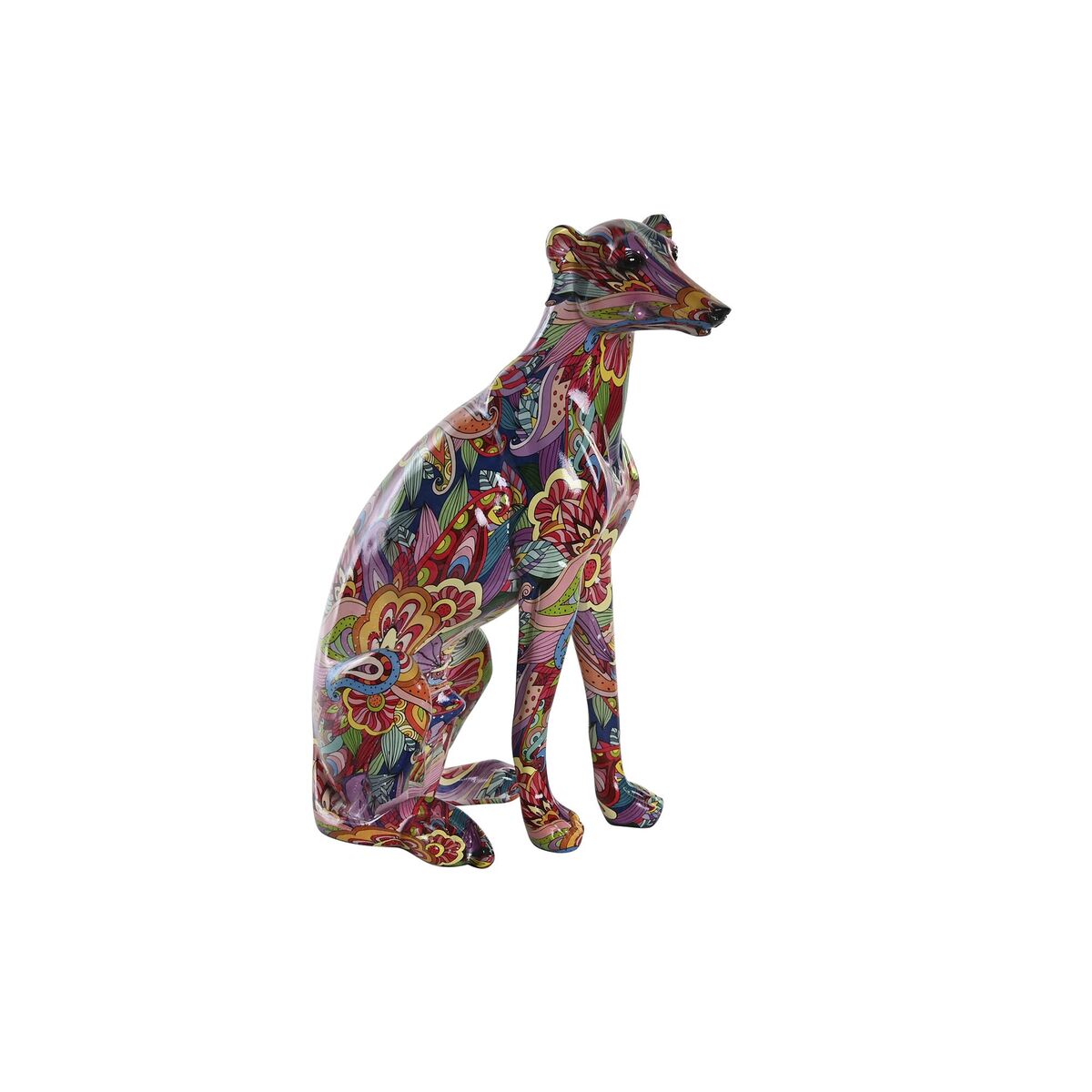 Prydnadsfigur DKD Home Decor Aluminium Harts (25,5 x 17 x 36 cm)