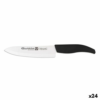 Kockskniv Quttin   Keramik Svart 15 cm 1,8 mm (24 antal)