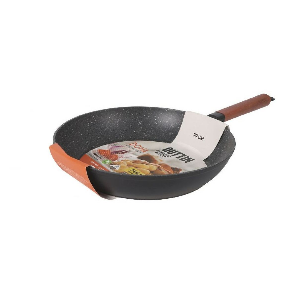 Stekpanna Quttin Doha Smitt aluminium 53 x 30 x 6 cm (4 antal) - 3