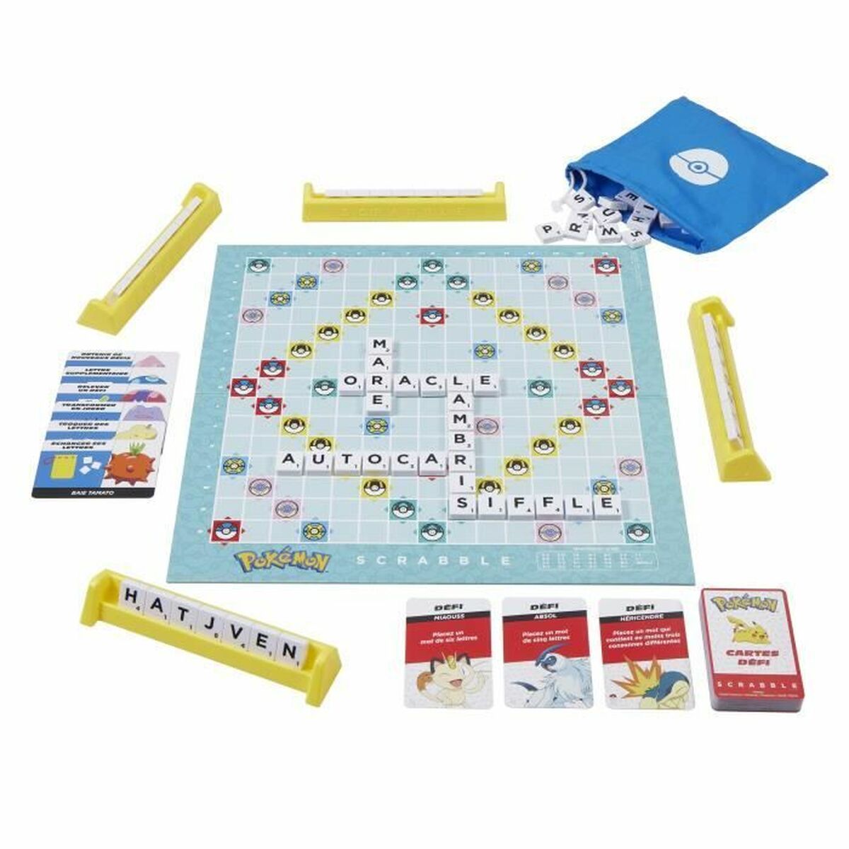 Sällskapsspel Mattel Pokémon Scrabble 4 x 35 x 35 cm - 6