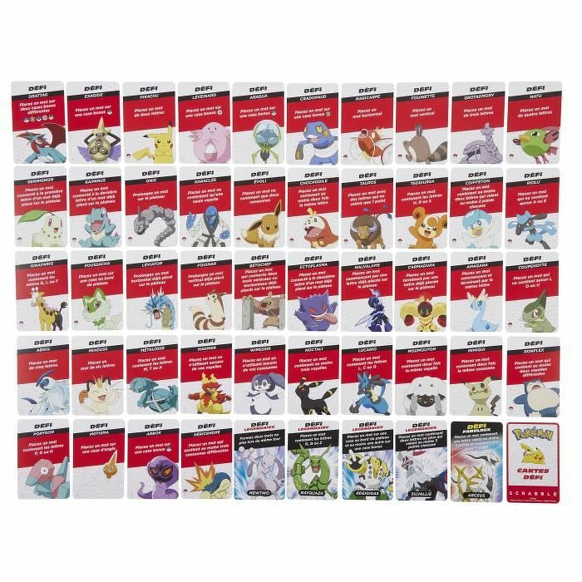 Sällskapsspel Mattel Pokémon Scrabble 4 x 35 x 35 cm - 3