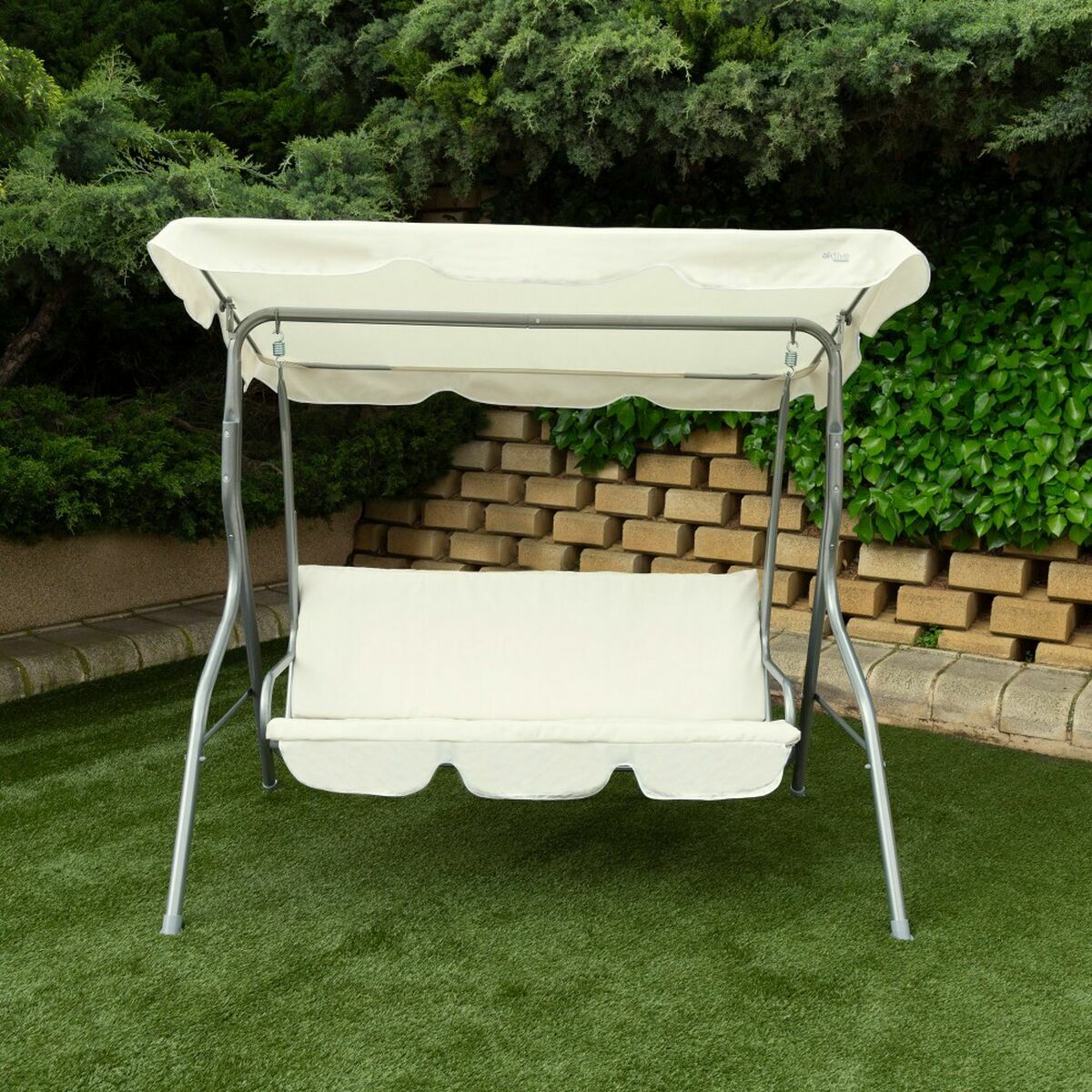 Gungstol/Gunga Aktive 3 platser Elfenben 180 x 107 x 160 cm - 4