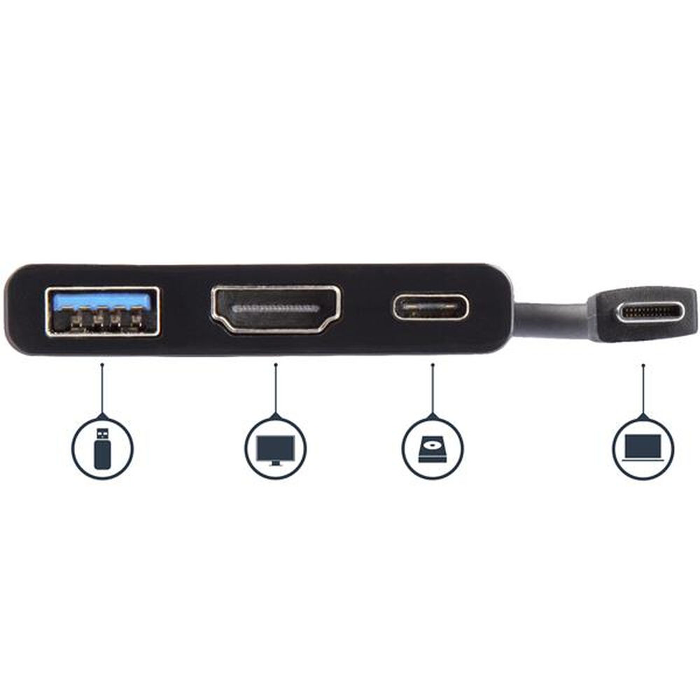 Dockstation Startech CDP2HDUACP           Svart - 2