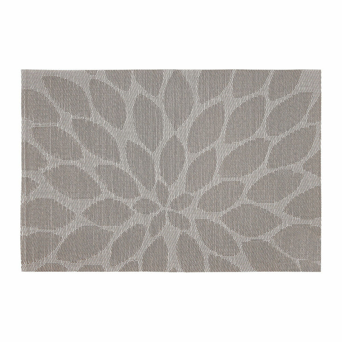 Bordsunderlägg Bidasoa Ikonic Blad Grå PVC (45 x 30 cm) (Pack 12x) - 3
