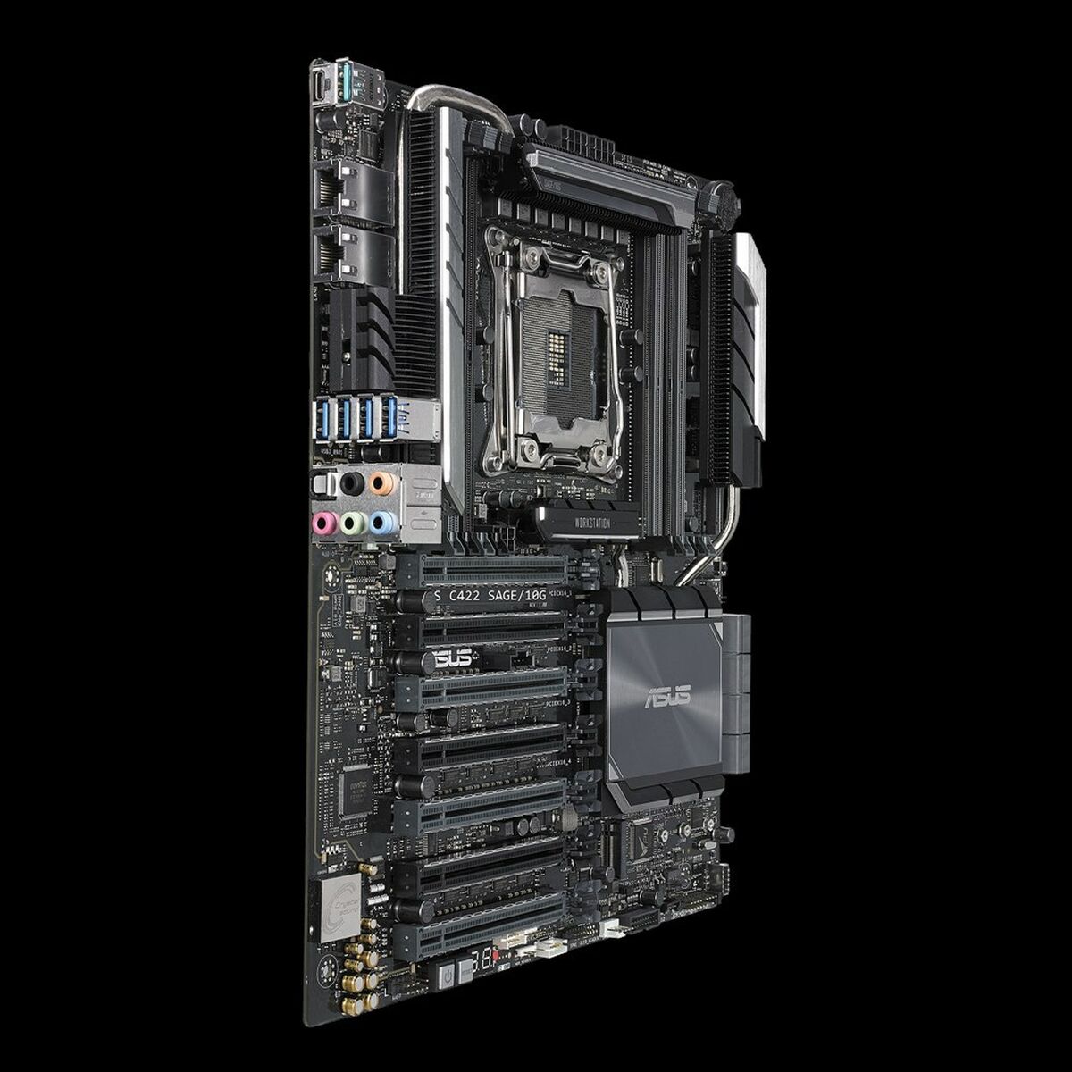 Moderkort Asus WS C422 SAGE/10G LGA 2066 INTEL® C422 - 8