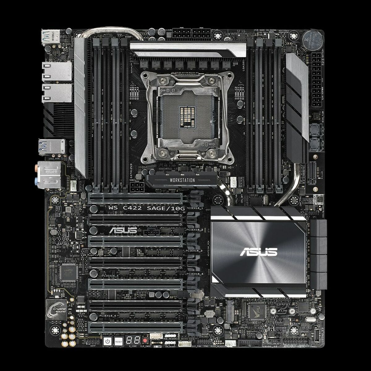 Moderkort Asus WS C422 SAGE/10G LGA 2066 INTEL® C422 - 3