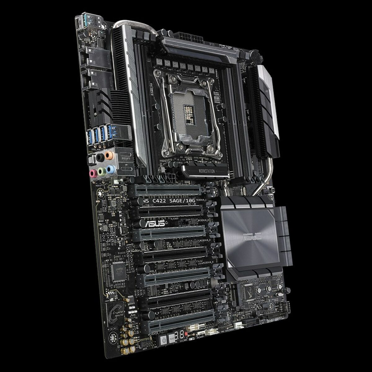 Moderkort Asus WS C422 SAGE/10G LGA 2066 INTEL® C422 - 7