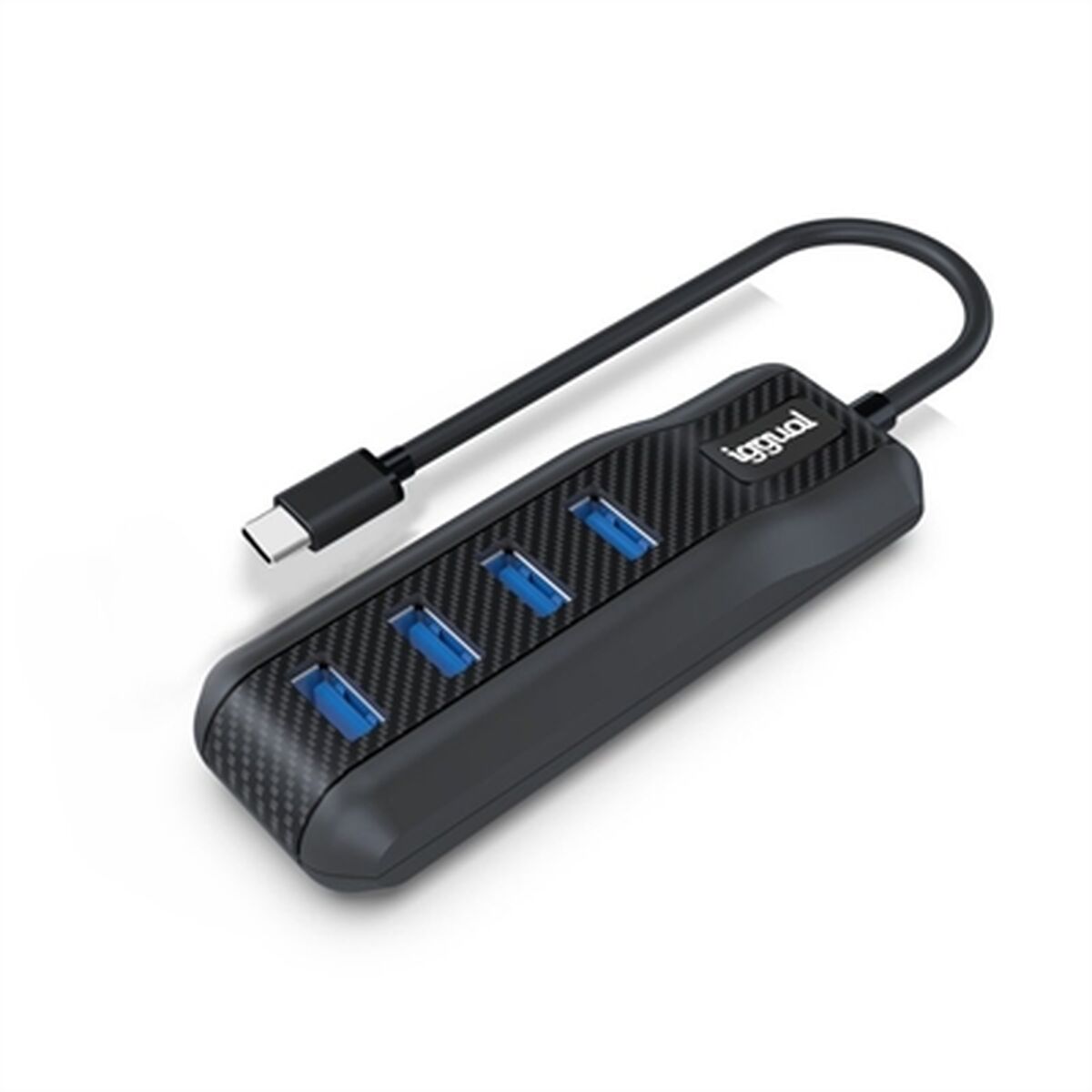 USB HUB 4 Portar iggual IGG317914 - 2