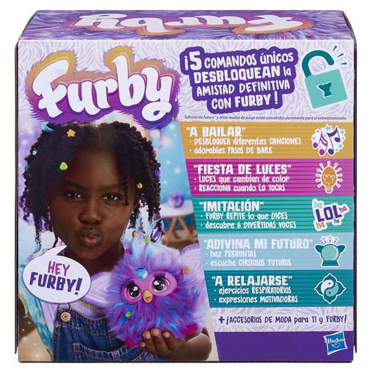 Mjukdjur med ljud Hasbro Furby 13 x 23 x 23 cm - 7