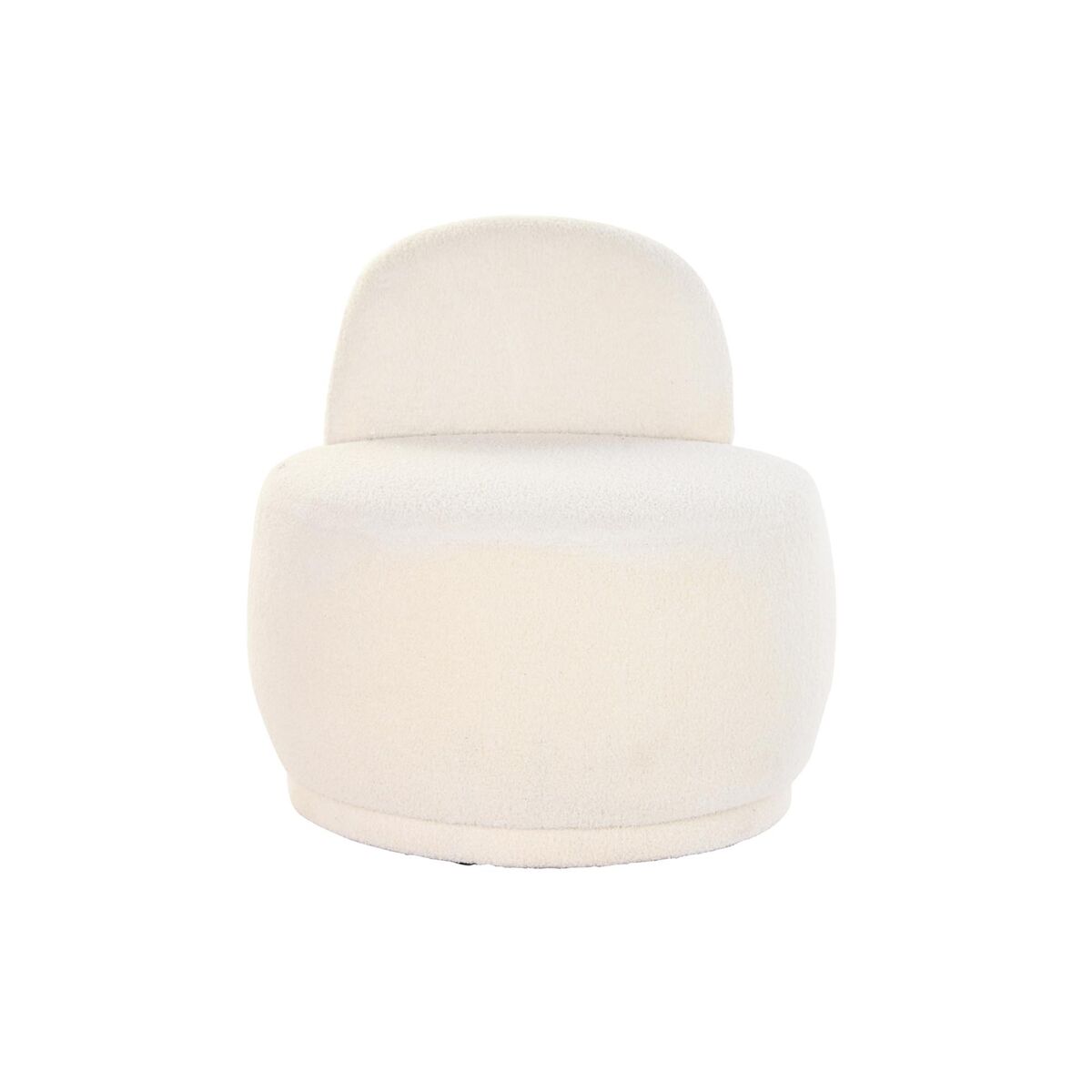 Fåtölj DKD Home Decor Vit 66 x 66 x 66 cm - 3