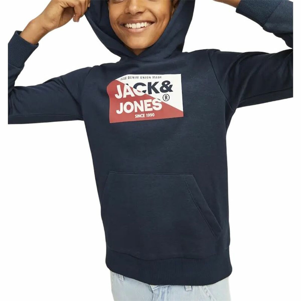 Tröja med huva Herr Jack & Jones Jjnolan Svart - 5