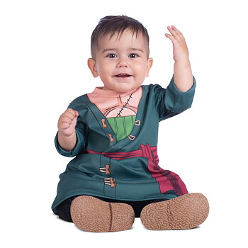 Maskeraddräkt bebis One Piece Roronoa (2 Delar)