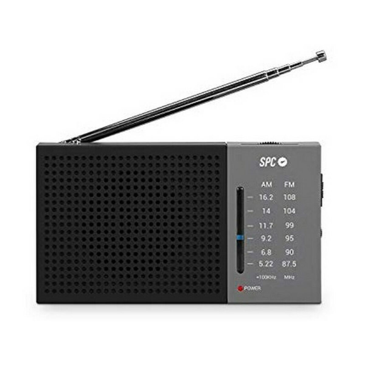Radiotransistor SPC Internet 4584N JETTY LIT AM/FM LR6 Grå - 2