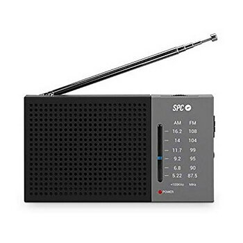 Radiotransistor SPC Internet 4584N JETTY LIT AM/FM LR6 Grå