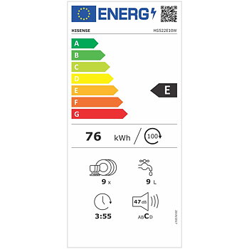 Diskmaskin Hisense HS522E10W