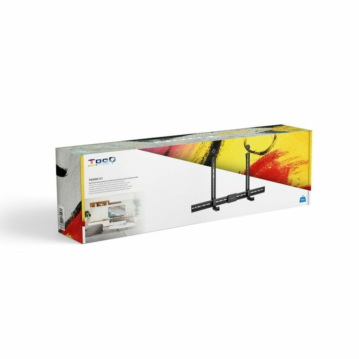 TV-fäste TooQ Svart - 3