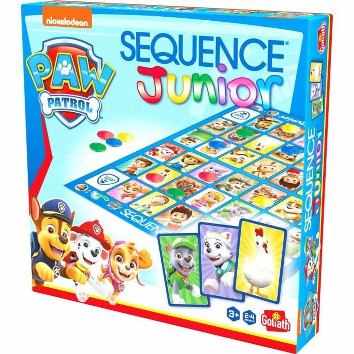 Sällskapsspel Goliath Junior Paw Patrol Sequence 27 x 6 x 27 cm - 4