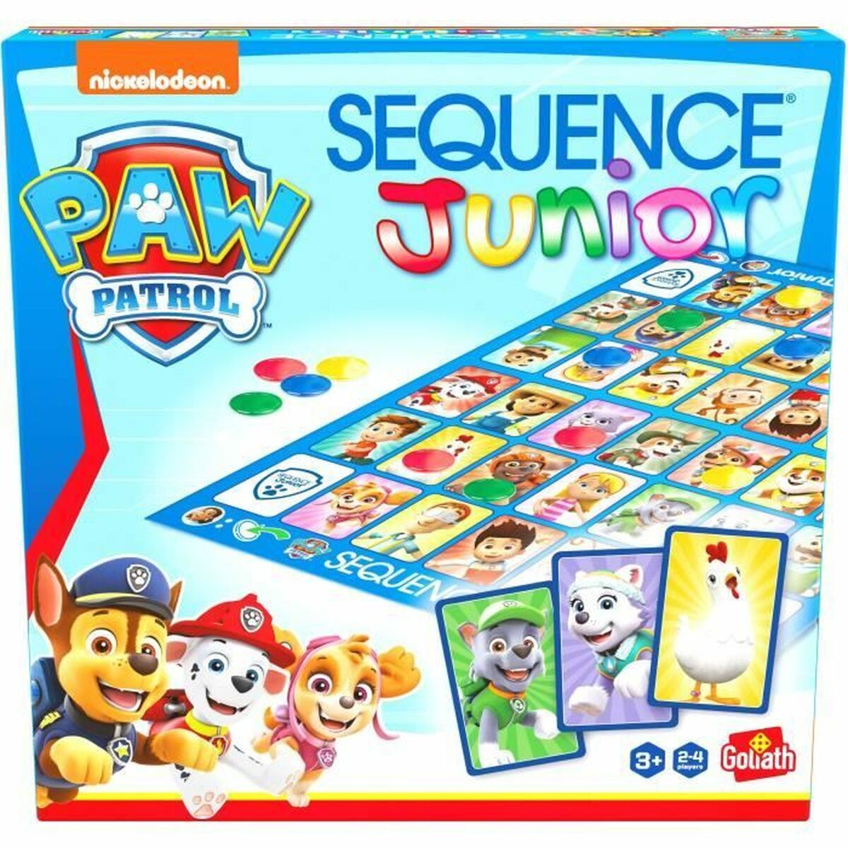 Sällskapsspel Goliath Junior Paw Patrol Sequence 27 x 6 x 27 cm - 5