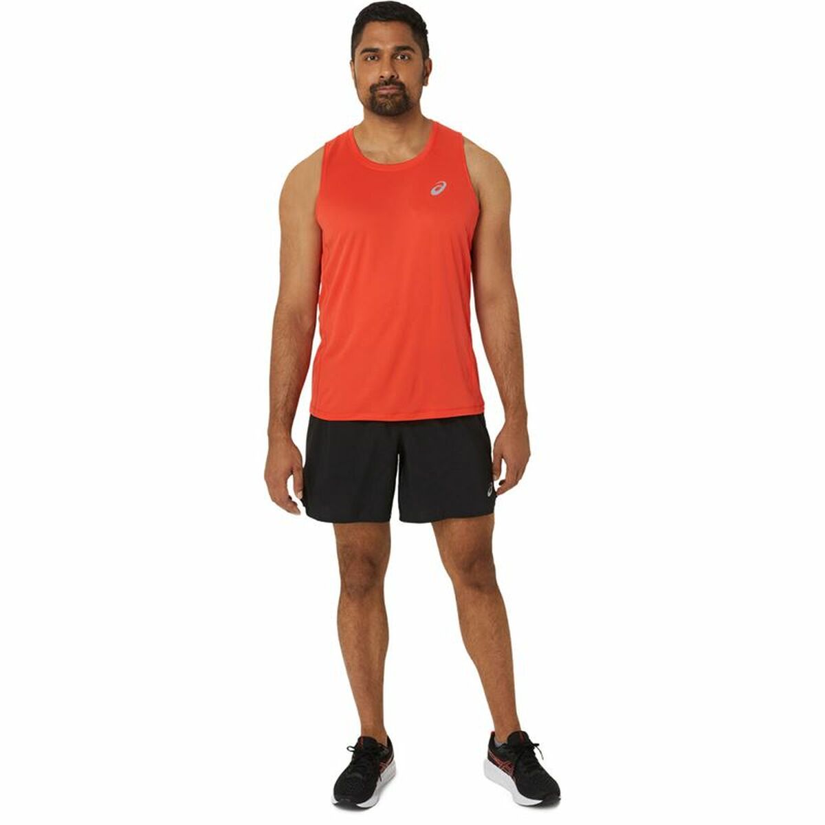 Ärmlös sporttröja Herr Asics Core - 5
