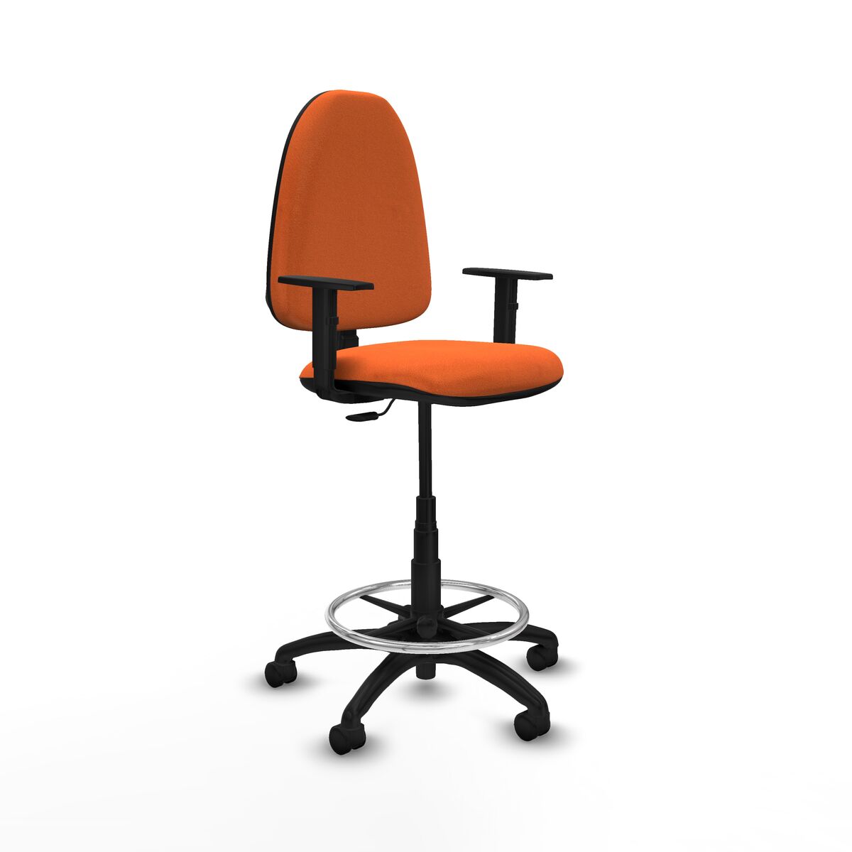 Kontorsstol Piqueras y Crespo B1D01RN Orange Hög