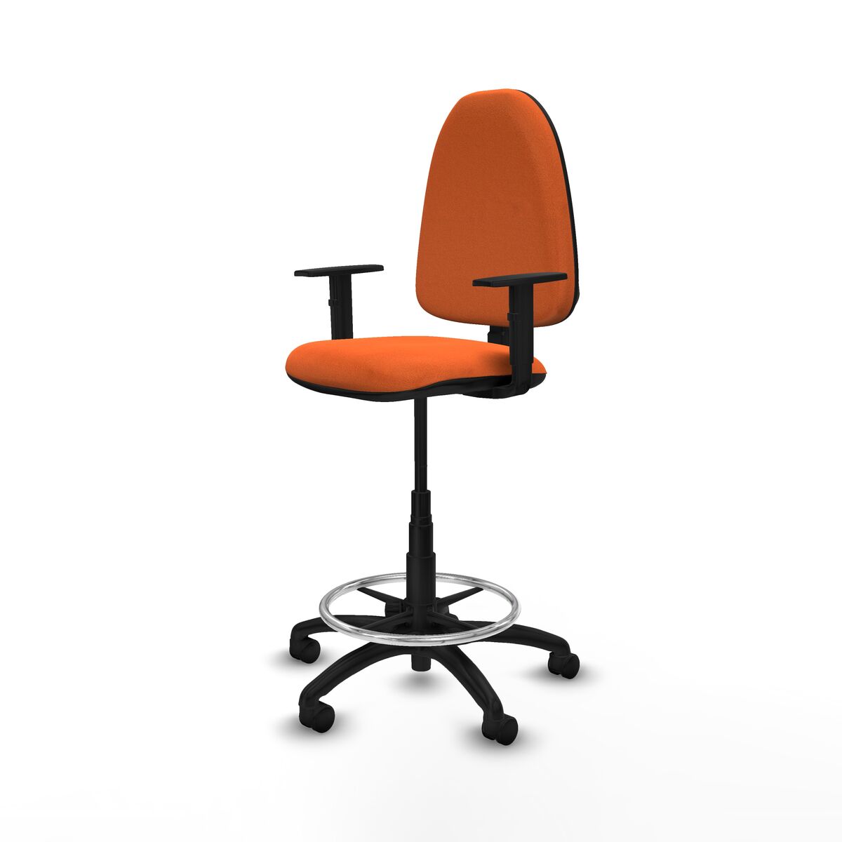 Kontorsstol Piqueras y Crespo B1D01RN Orange Hög - 2