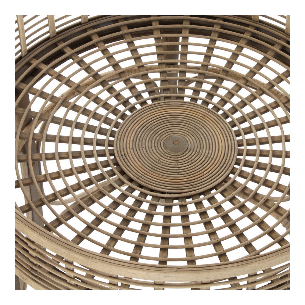 Sidobord DKD Home Decor Rattan (2 pcs) - 3