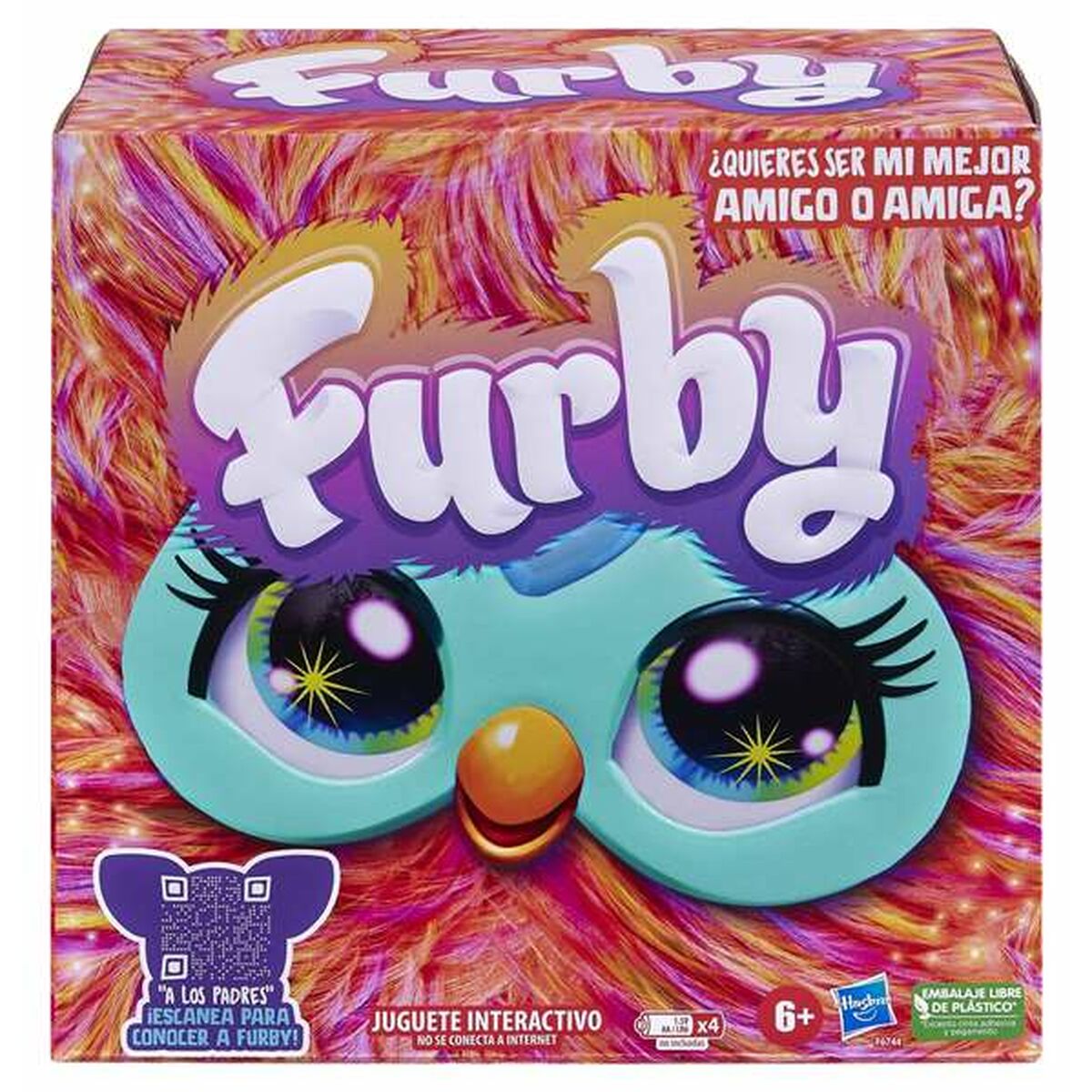 Mjukdjur med ljud Hasbro Furby 13 x 23 x 23 cm - 4