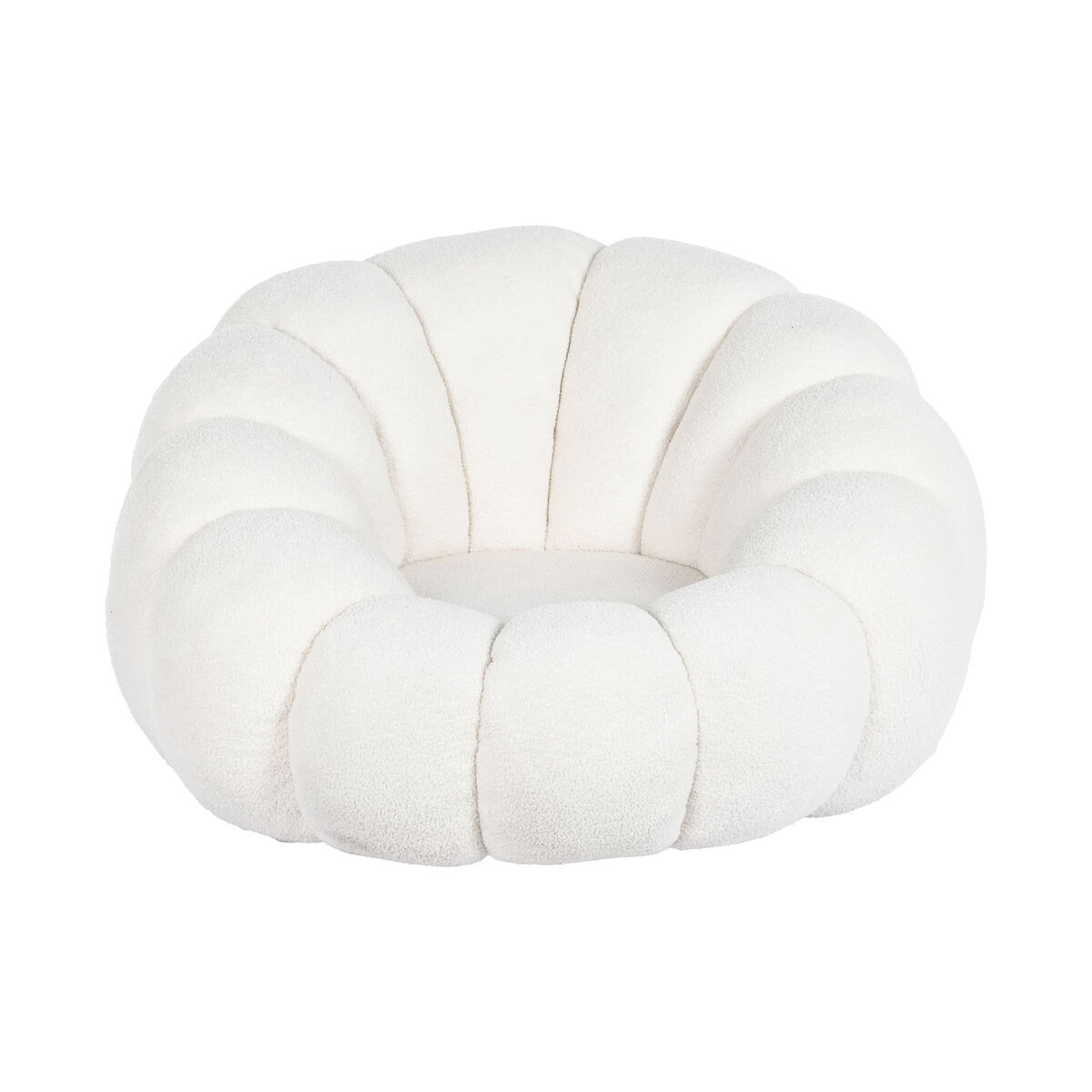 Fåtölj DKD Home Decor Vit 98 x 97 x 62 cm - 2