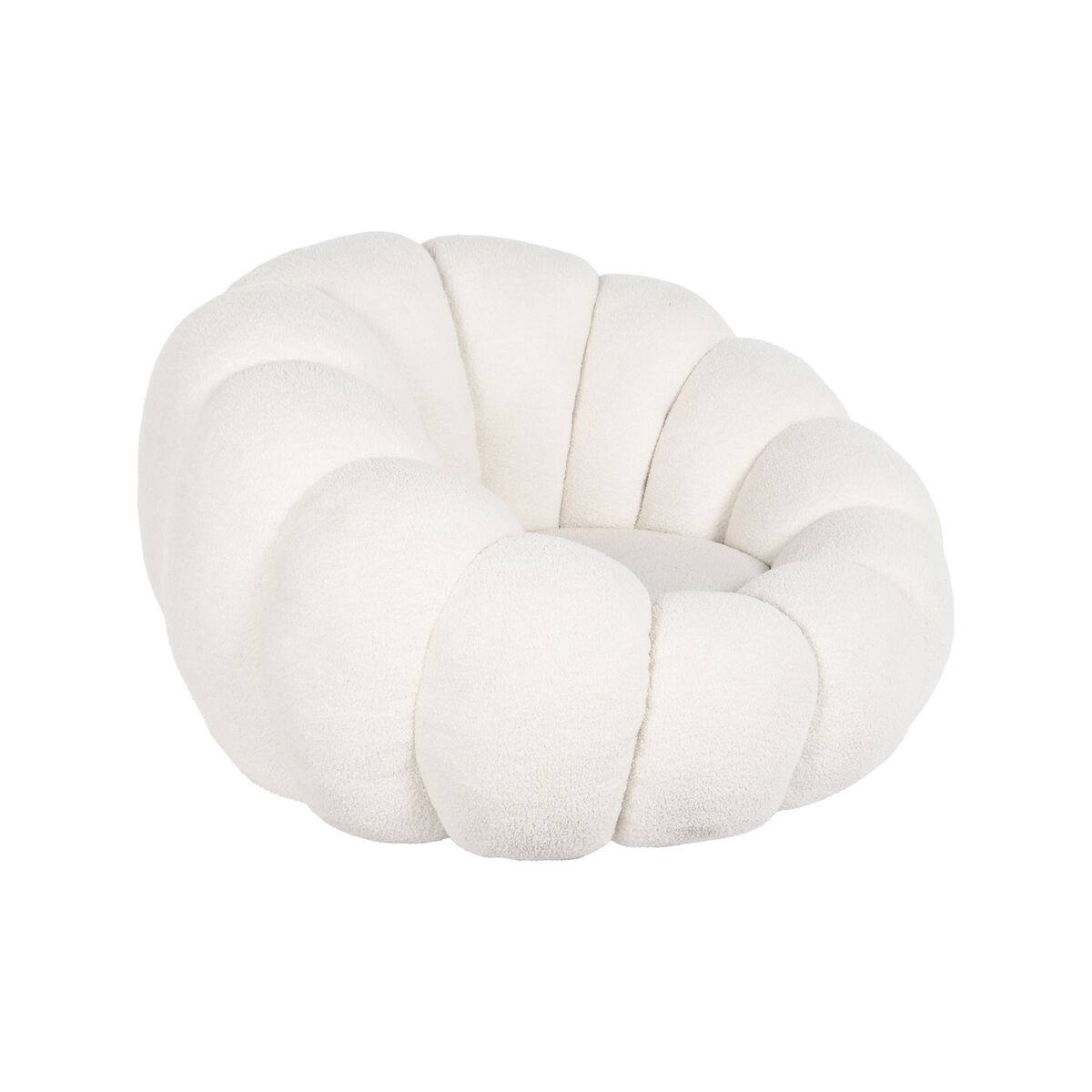 Fåtölj DKD Home Decor Vit 98 x 97 x 62 cm