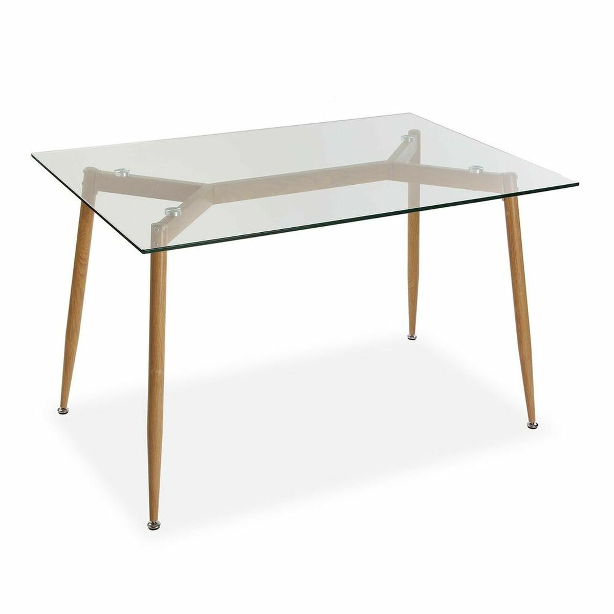 Bord Versa Rebecka 80 x 75 x 120 cm Transparent (80 x 75 x 120 cm)
