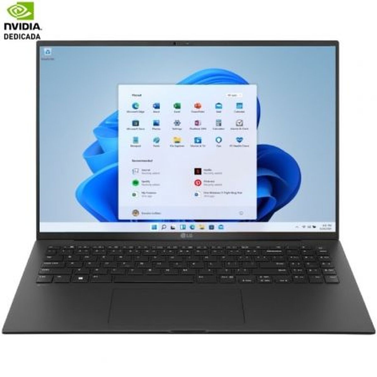 Bärbar dator LG 16Z90R 16" Intel Core i7-1360P 32 GB RAM 1 TB SSD NVIDIA GeForce RTX 3050 Qwerty Spanska